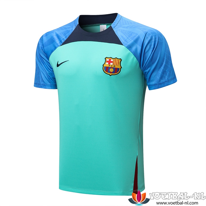 FC Barcelona Trainingsshirt Blauw/Groente 2022/2023
