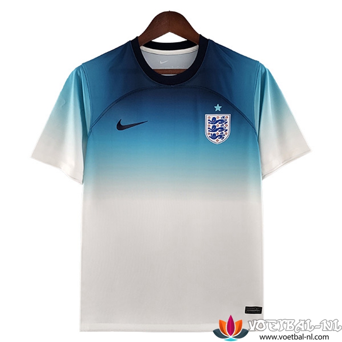 Engeland Voetbalshirts Wit/Blauw 2022/2023