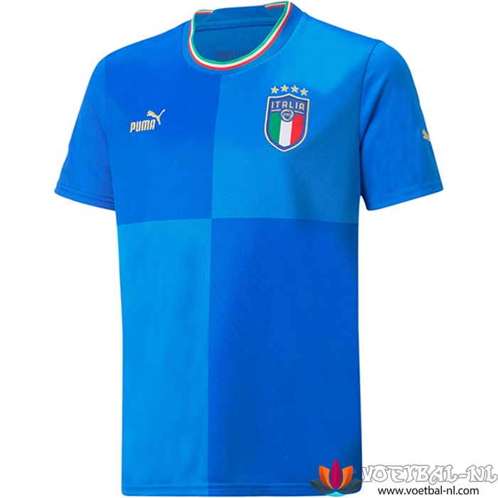 Nieuw Voetbalshirts Italië Thuisshirt WK 2022