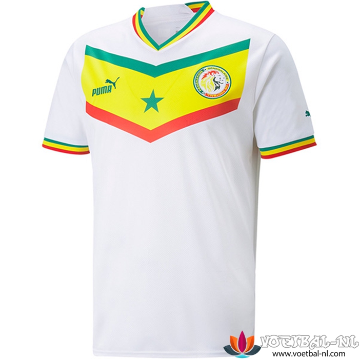 Nieuw Voetbalshirts Senegal Thuisshirt WK 2022
