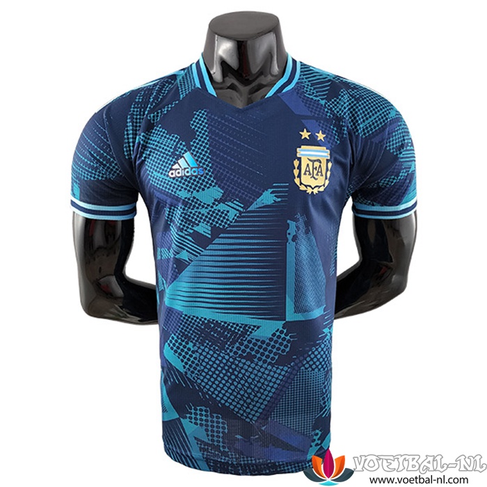 Argentinië Voetbalshirts Commemorative Edition Blauw WK 2022