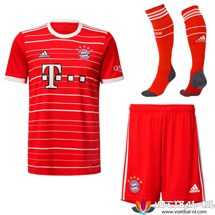 Bayern Munchen Thuisshirt (Shorts + Sokken) set 2022/2023