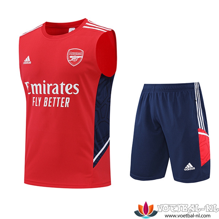 Arsenal Tanktop + Shorts Rood 2022/2023