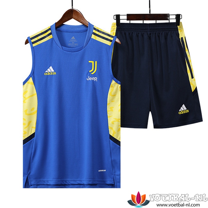 Juventus Tanktop + Shorts Blauw 2022/2023