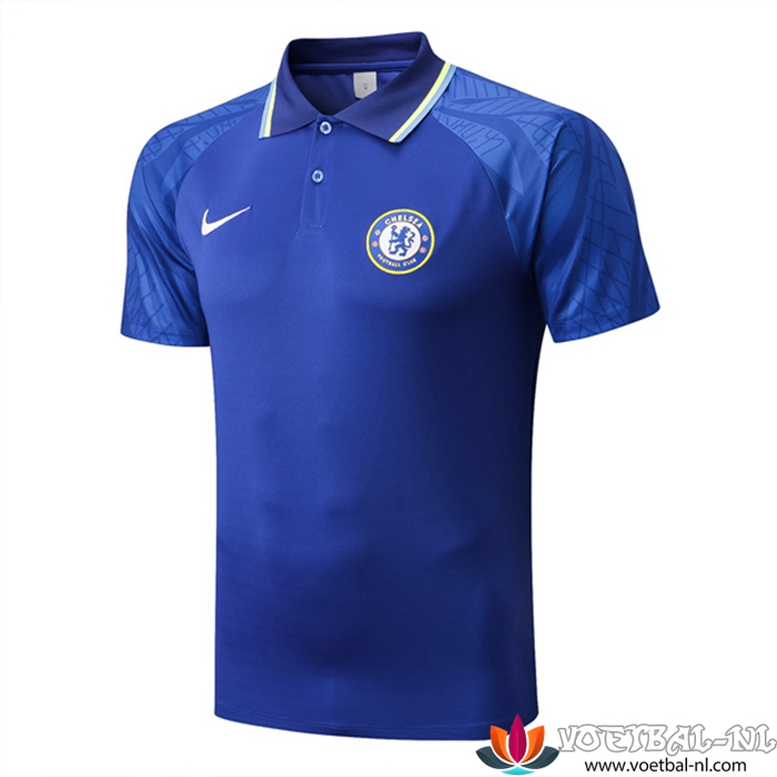 FC Chelsea Polo Shirt Blauw 2022/2023