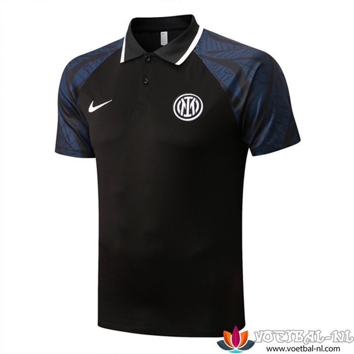Inter Milan Polo Shirt Zwart 2022/2023