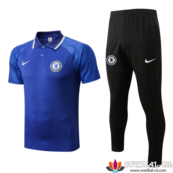 FC Chelsea Polo Shirt Blauw 2022/2023