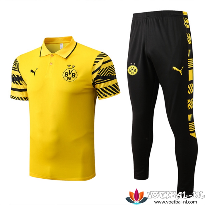 Dortmund BVB Polo Shirt Geel 2022/2023
