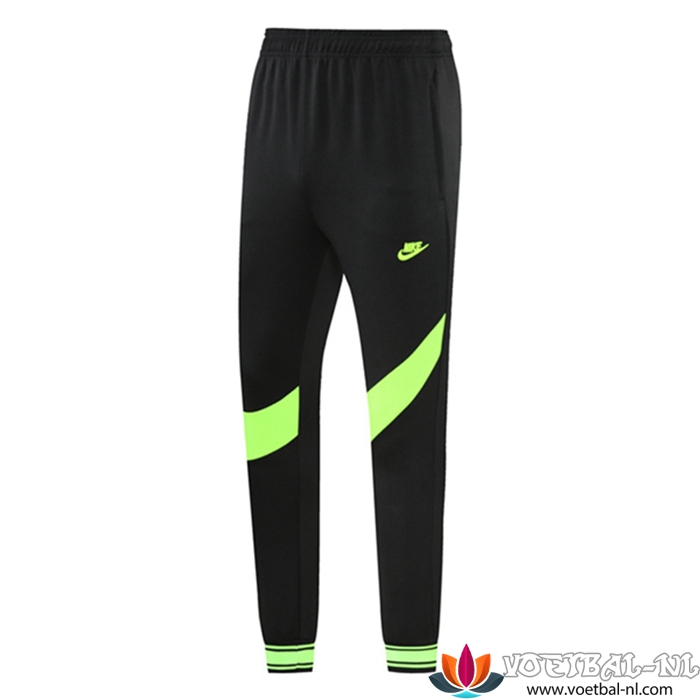 Nike Trainingsbroek Zwart/Groente 2022/2023