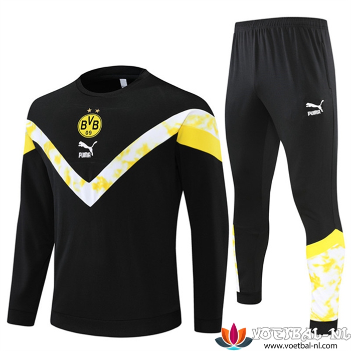 Dortmund BVB Trainingspak Zwart/Wit 2022/2023