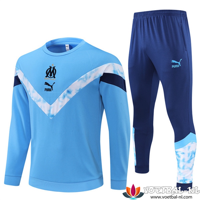 Marseille OM Trainingspak Lichtblauw/Wit 2022/2023