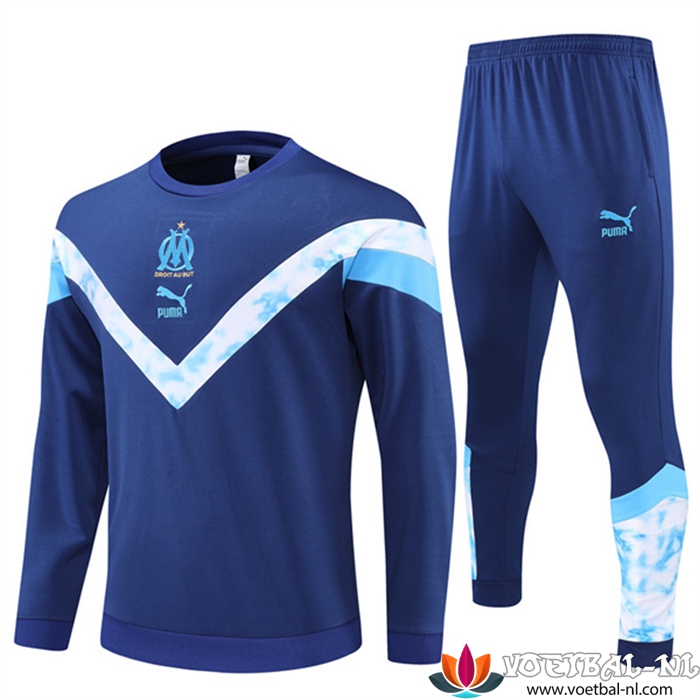 Marseille OM Trainingspak Wit/Blauw 2022/2023