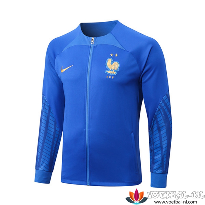Frankrijk Trainingsjack Blauw 2022/2023
