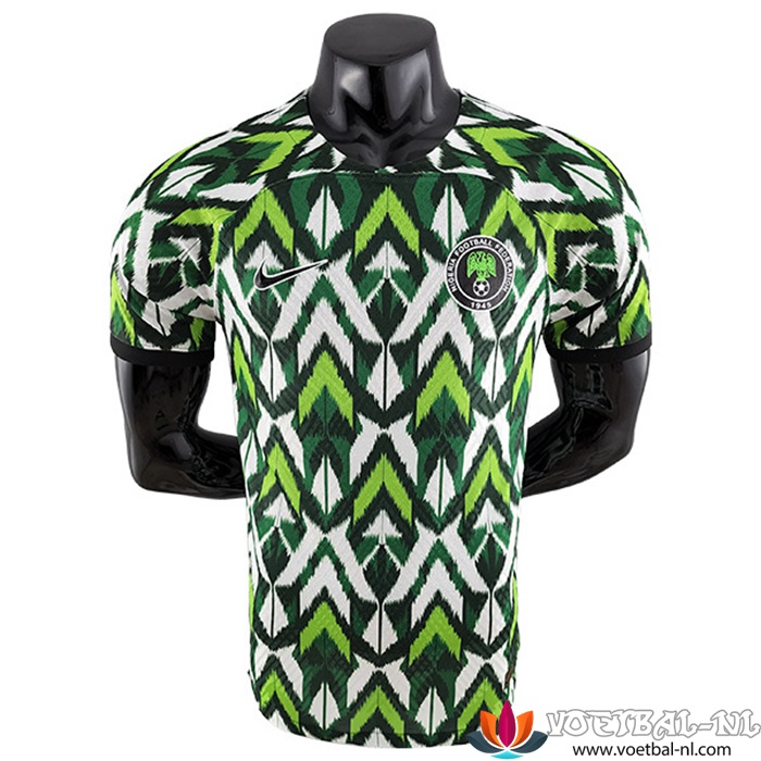 Nigeria Voetbalshirts Wit/Groente WK 2022