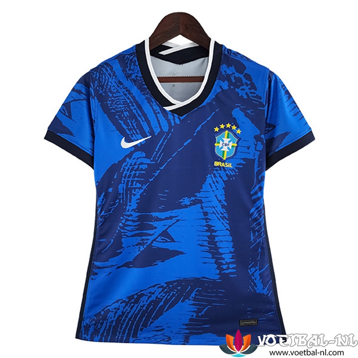 Brazilië Voetbalshirts Vrouwen Classic Blauw 2022/2023