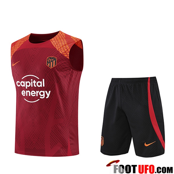 Atletico Madrid Tanktoppakken + Shorts Bruin 2022/2023