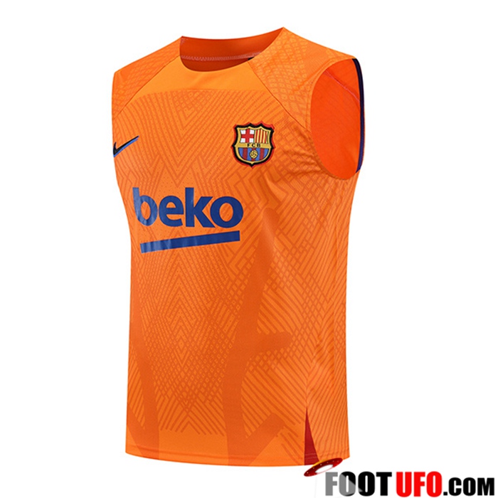 FC Barcelona Tanktop Oranje 2022/2023