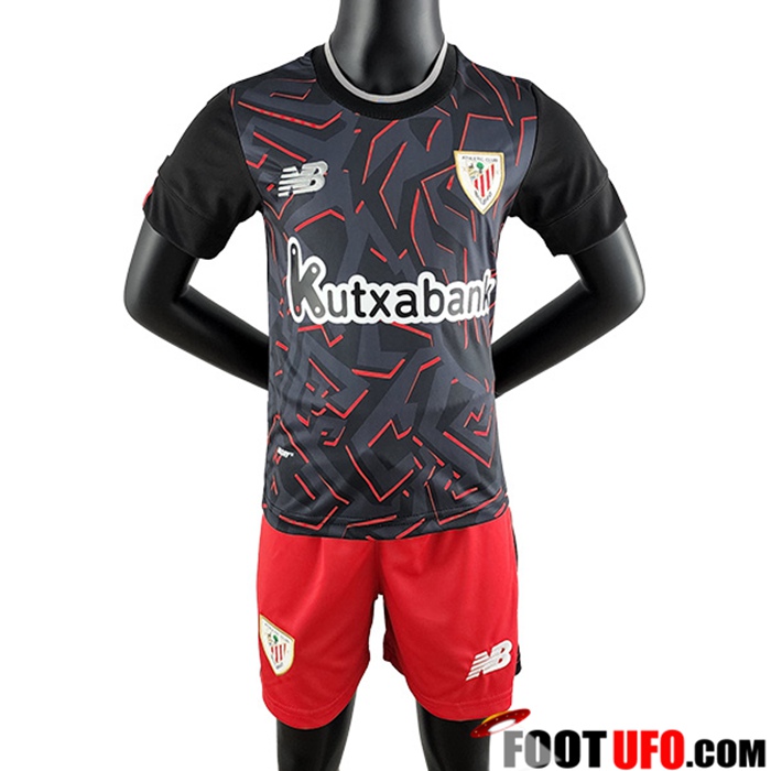 Nieuwe Athletic Bilbao Kinderen Uitshirt 2022/2023