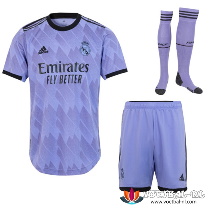 Real Madrid Uitshirt (Shorts + sokken) set 2022/2023
