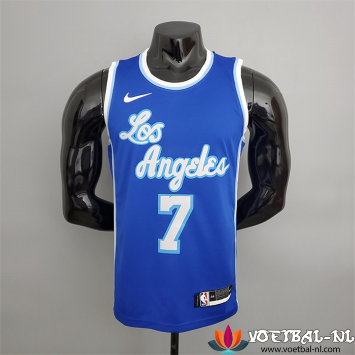 Los Angeles Lakers (Anthony #7) NBA shirts Blauw Latin Night (High Head)