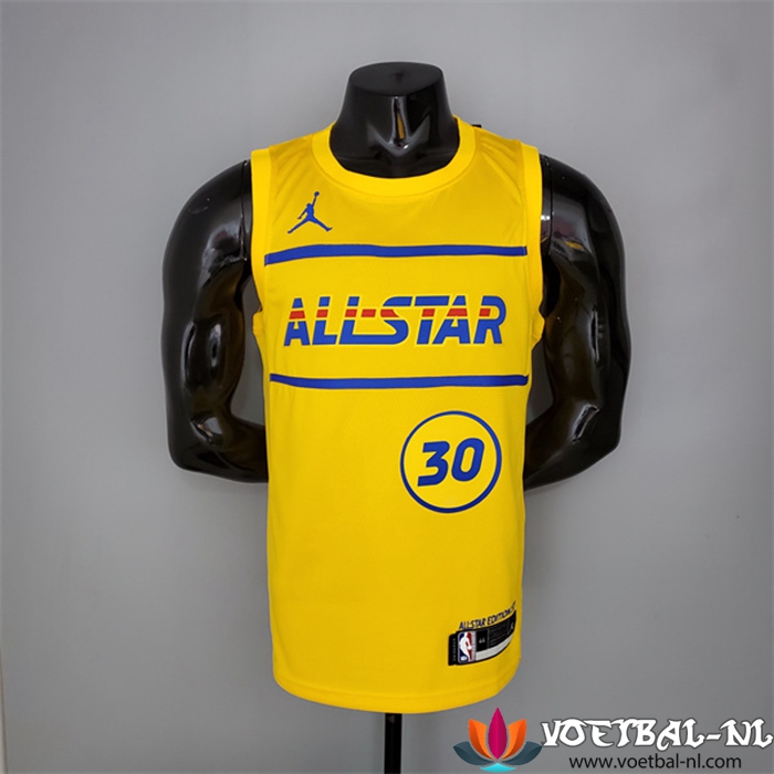 All-Star (Curry #30) NBA shirts 2021 Geel