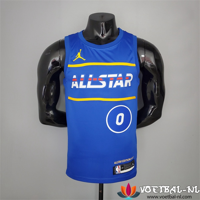 All-Star (Tatum #0) NBA shirts 2021 Blauw
