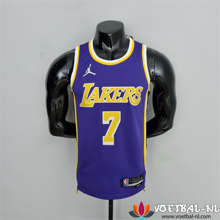 Los Angeles Lakers (Anthony #7) NBA shirts Purper 75th Anniversary