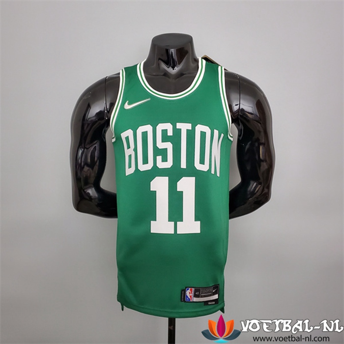 Boston Celtics (Irving #11) NBA shirts Groente 75th Anniversary