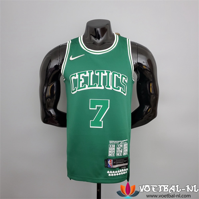 Boston Celtics (Brown #7) NBA shirts 2022 Groente Teltes City Edition