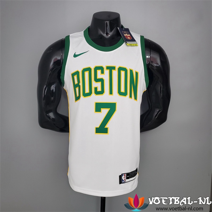 Boston Celtics (Brown #7) NBA shirts Platinum Limited Edition