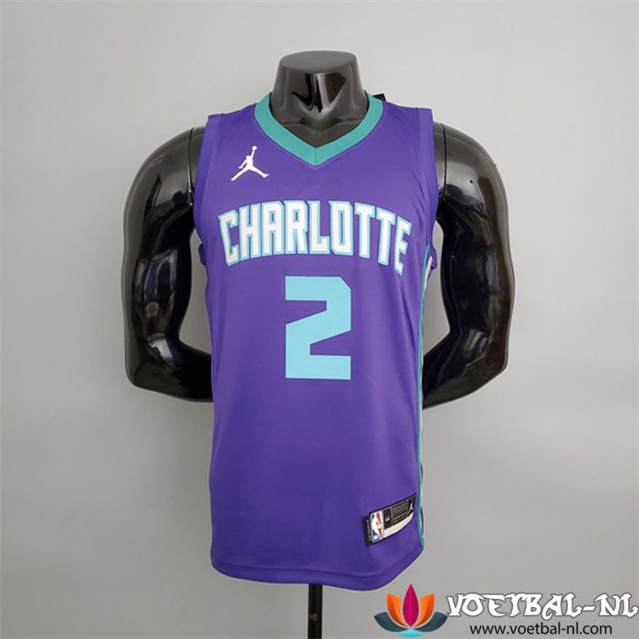 Charlotte Hornets (Ball #2) NBA shirts Purper
