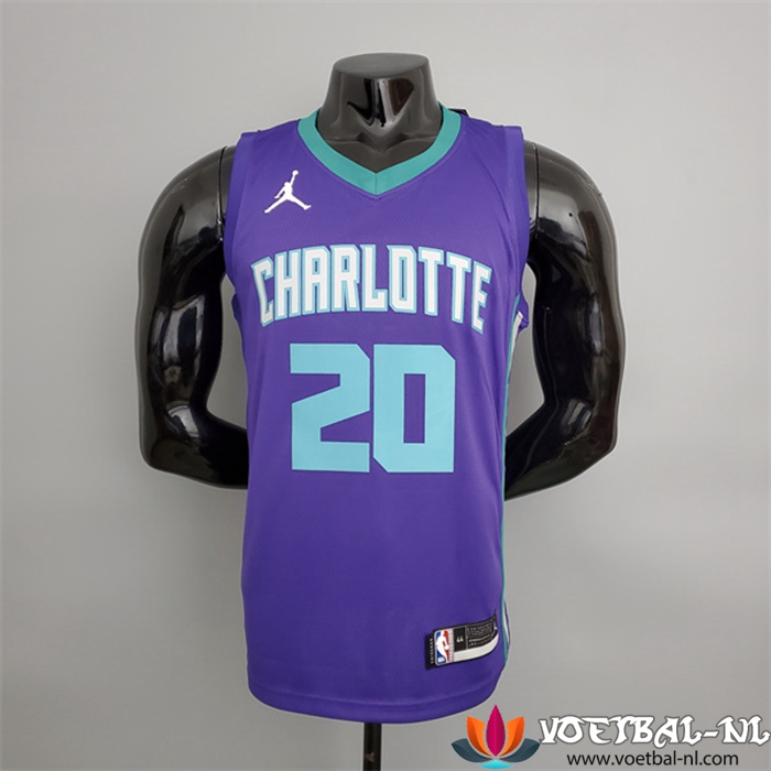 Charlotte Hornets (Hayward #20) NBA shirts Purper