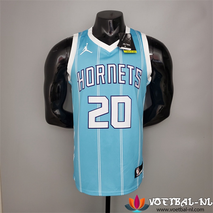 Nieuwe Charlotte Hornets (Hayward #20) NBA shirts Blauw