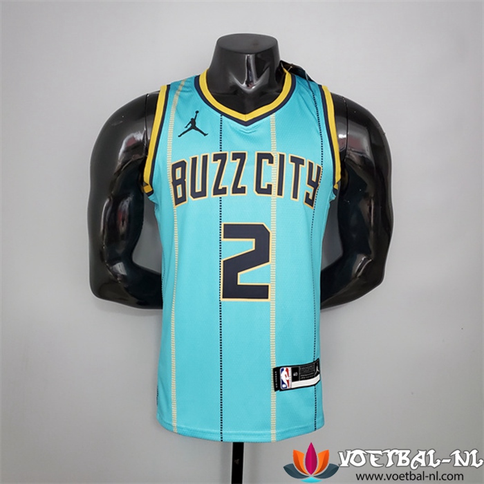 Nieuwe Charlotte Hornets (Ball #2) NBA shirts Groente