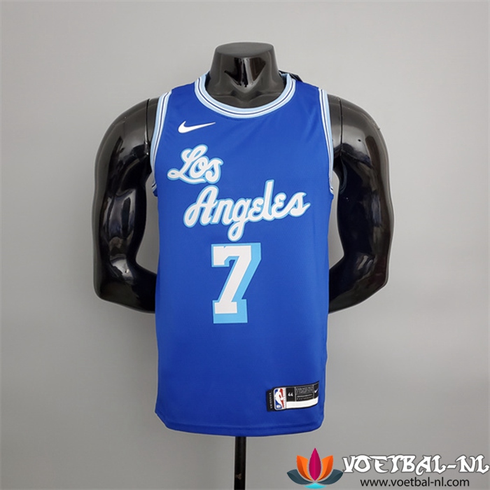Los Angeles Lakers (Anthony #7) NBA shirts 2021 Retro Blauw