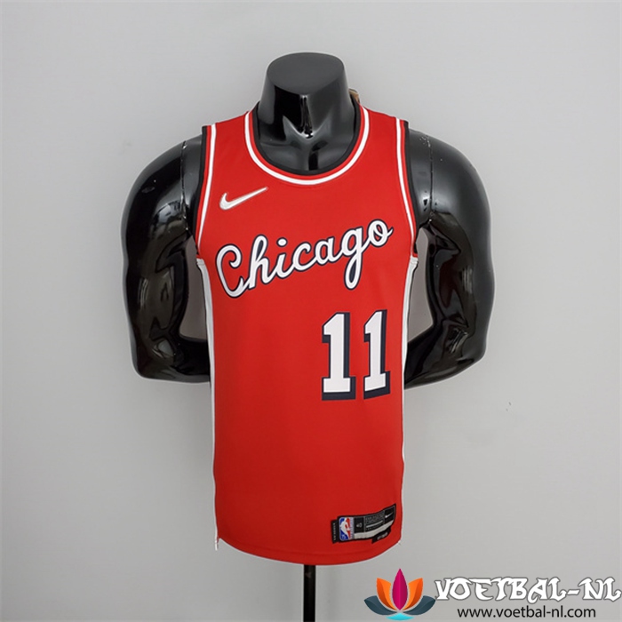 Chicago Bulls (Derozan #11) NBA shirts Rood 75th Anniversary City Edition