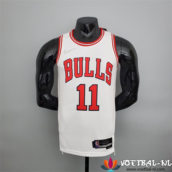 Chicago Bulls (DeRozan #11) NBA shirts Wit 75th Anniversary
