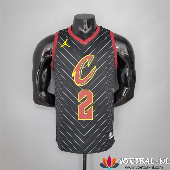 Cleveland Cavaliers (Irving #2) NBA shirts 2021 Zwart Jordan Theme Limited Edition