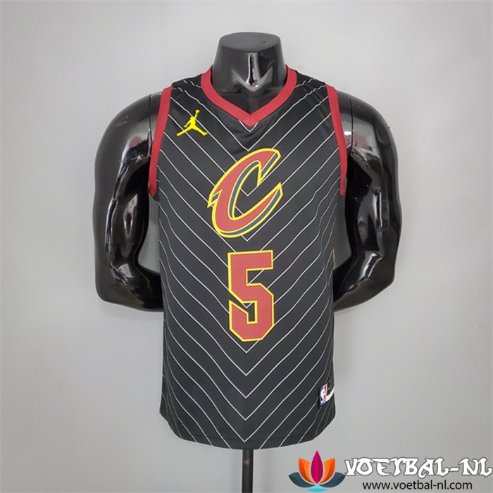 Cleveland Cavaliers (Smith Jr.#5) NBA shirts 2021 Zwart Jordan Theme Limited Edition