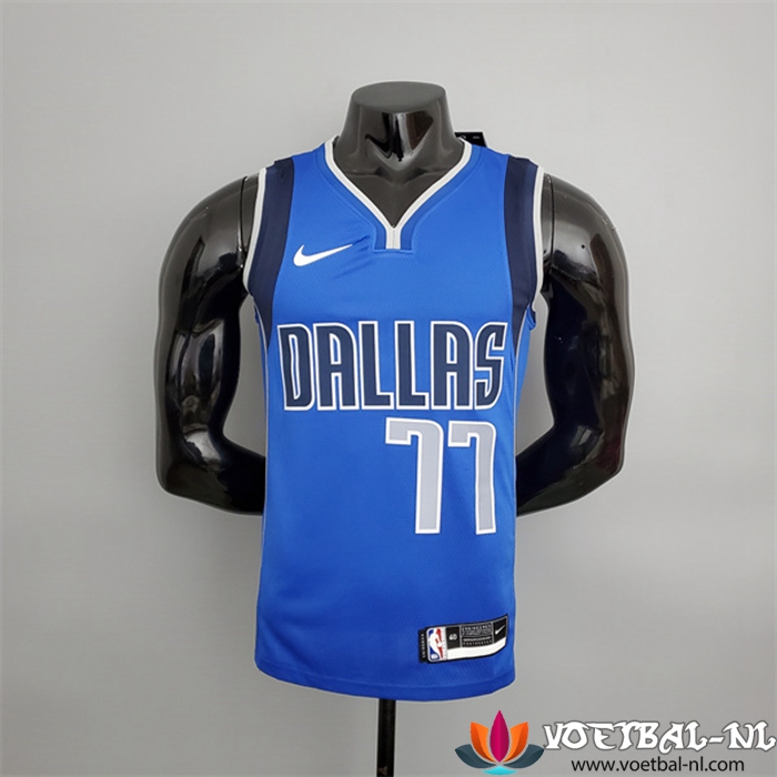 Dallas Mavericks (Doncic #77) NBA shirts Blauw