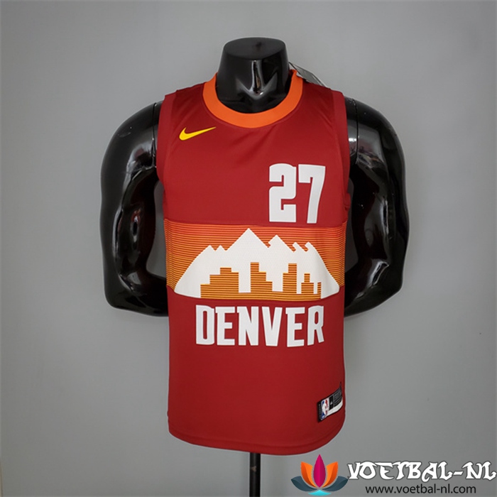 Denver Nuggets (Murray #27) NBA shirts 2021 Rood City Edition