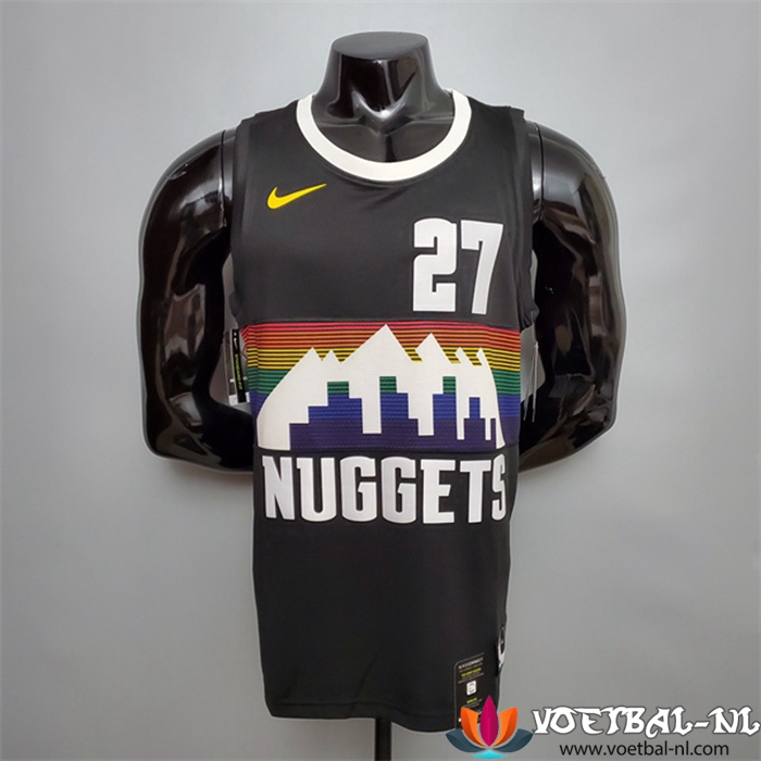 Denver Nuggets (Murray #27) NBA shirts Zwart City Edition