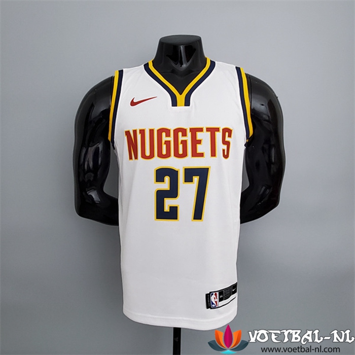 Denver Nuggets (Murray #27) NBA shirts Wit Limited