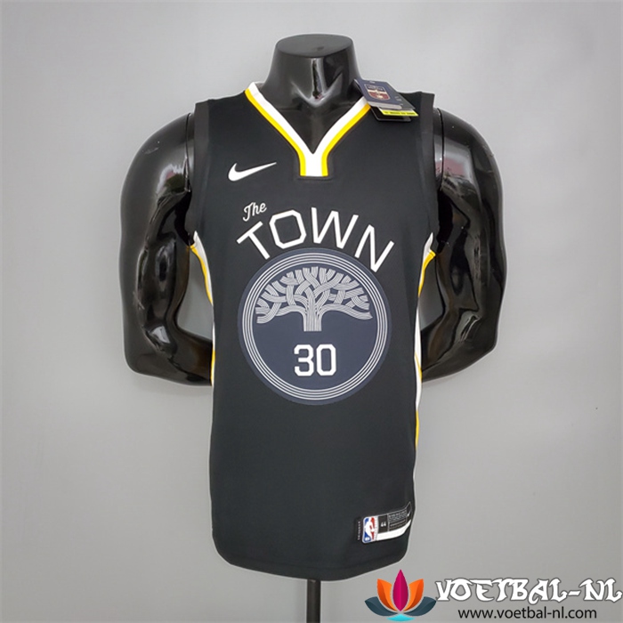 Golden State Warriors (Curry #30) NBA shirts Zwart