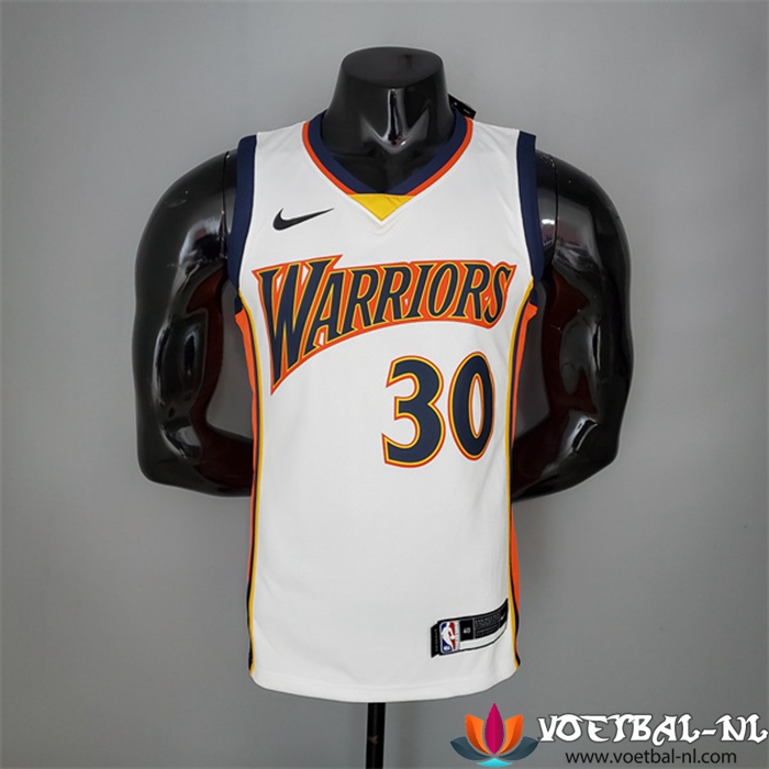 Golden State Warriors (Curry #30) NBA shirts Wit Recrue