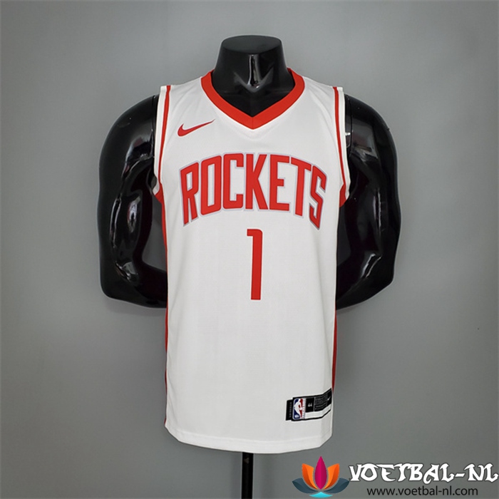 Houston Rockets (McGrady #1) NBA shirts 2021 Wit