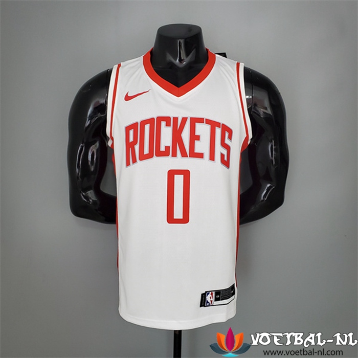 Houston Rockets (Westbrook #0) NBA shirts 2021 Wit