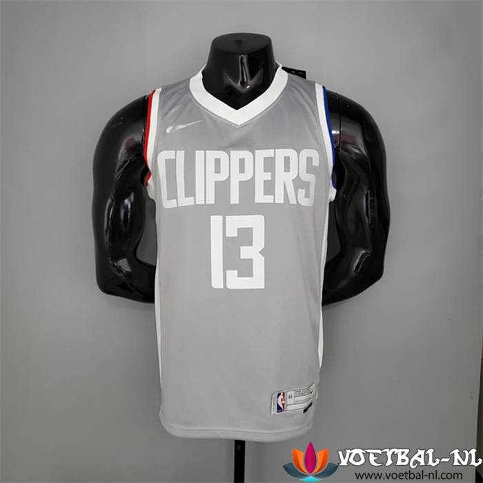 Los Angeles Clippers (George# 13) NBA shirts 2021 Grijs Bonus Edition