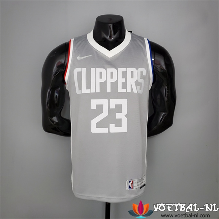 Los Angeles Clippers (Williams #23) NBA shirts 2021 Grijs Bonus Edition