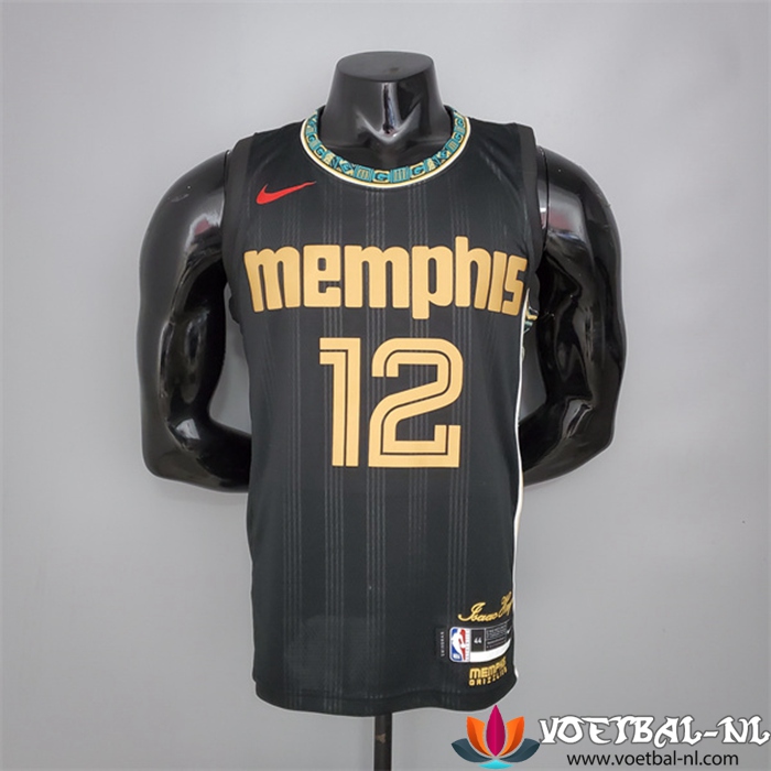 Memphis Grizzlies (Orantt #12) NBA shirts Zwart City Edition